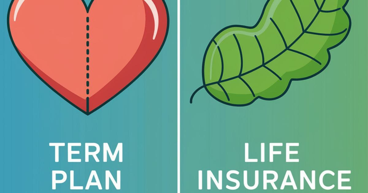 term plan vs life insurance